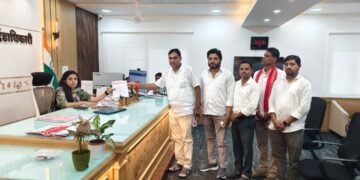 धडगाव तालुक्यातील वनपट्टाधारक शेतकऱ्यांच्या कर्जमुक्तीचा मार्ग सुकर करा; शिवसेना जिल्हाप्रमुख गणेश पराडके