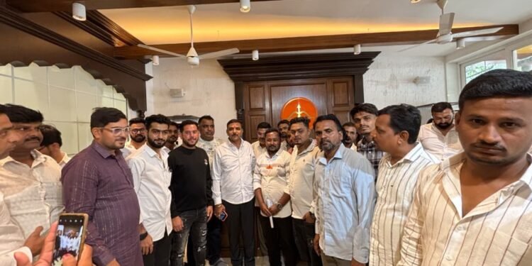 शिवसेना सोशल मीडिया जिल्हा कार्यकारणी जाहीर; जिल्हा प्रमुख म्हणून अमर वळवी यांची फेरनियुक्ती
