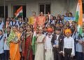 घोटाणे येथे ‘हर घर तिरंगा’ अभियानांतर्गत डॉ. हिना गावित यांच्या उपस्थितीत भव्य तिरंगा रॅली