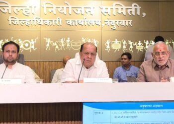 तळोदा बायपास रस्त्यावरील मंजूर महामार्गालगत सर्विस रोड सुरू करावा:  आ.चंद्रकांत रघुवंशी