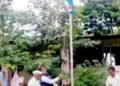 खोकराळे येथे स्वातंत्र्य दिनानिमित्त ध्वजारोहण