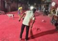 गणेश विसर्जन मिरवणुकीनंतर २२ टन गुलाल पालिकेने केला जमा