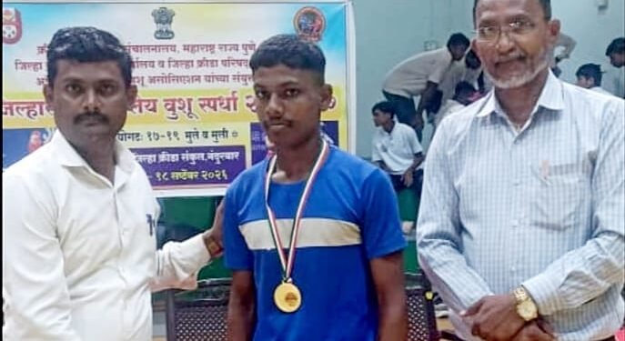 सैनिकी विद्यालयाच्या विद्यार्थ्याची शालेय विभागीय स्तर स्पर्धेसाठी निवड