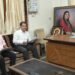 दुष्काळी स्थितीच्या पार्श्वभूमीवर डॉ. विजयकुमार गावित यांनी अधिकाऱ्यांकडून घेतला आढावा