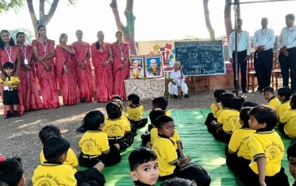 गांधी जयंतीनिमित्त विद्यार्थ्यांचे विविध उपक्रम