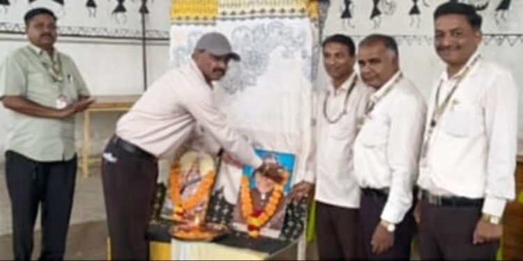 के.डी.गावित सैनिकी विद्यालयात वाचन प्रेरणा दिन साजरा